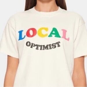 MadHappy “local optimist” rainbow t-shirt!